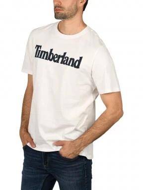 Timberland Kennebec Linear tee férfi rövid ujjú póló fehér színben 1