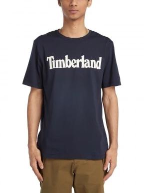 Kennebec River Ss Linear Logo Tee