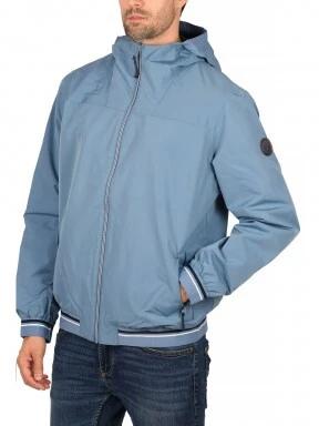 Timberland Hooded Bomber Jacket férfi széldzseki kék színben 1