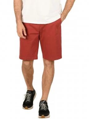Timberland Straight Chino Short férfi rövidnadrág piros színben 1