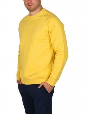 Timberland Loopback Crew Neck Sweatshirt férfi pulóver sárga színben 3