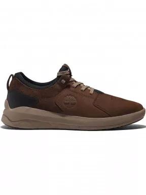 Timberland Bradstreet Ultra Sock Ox férfi utcai cipő barna színben 1