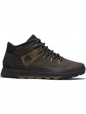 Timberland SprInt Trekker Fabric férfi utcai cipő oliva színben 1