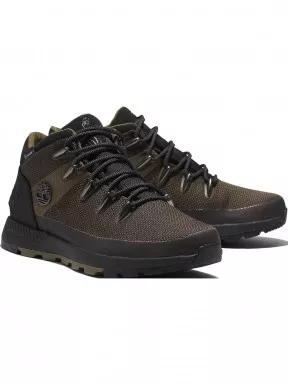 Timberland SprInt Trekker Fabric férfi utcai cipő oliva színben 3