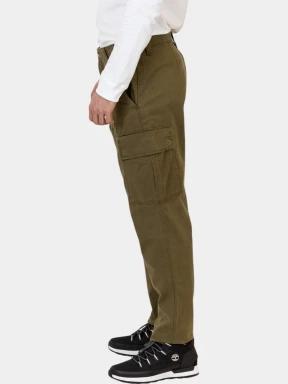 Timberland Twill Cargo Pant férfi cargo nadrág oliva színben 3
