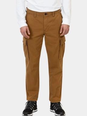 Timberland Twill Cargo Pant férfi cargo nadrág barna színben 1