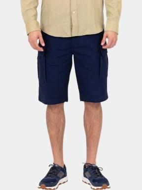 Timberland Poplin Cargo Short férfi oldalzsebes rövidnadrág sötétkék színben 1