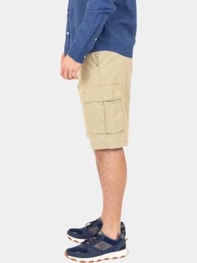Timberland Poplin Cargo Short férfi oldalzsebes rövidnadrág oliva színben 3