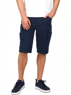 Timberland Poplin Cargo Short férfi oldalzsebes rövidnadrág sötétkék színben 1