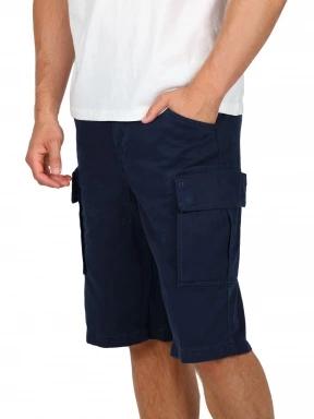 Timberland Poplin Cargo Short férfi oldalzsebes rövidnadrág sötétkék színben 3
