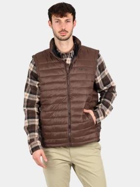 Timberland Durable Water Repellent Vest férfi mellény barna színben 1