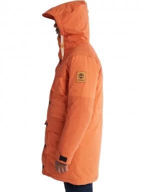 Timberland WP Wilmington Recycled Down Expedition Parka férfi télikabát narancssárga színben 3