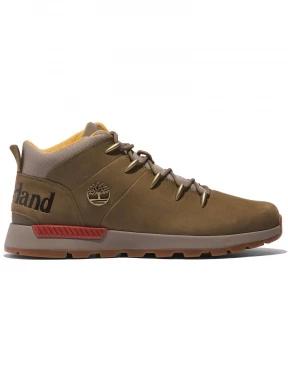 Timberland Sprint Trekker Mid férfi bakancs oliva színben 1