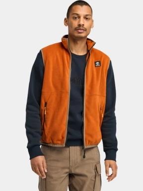 Timberland Polar Vest Fleece férfi mellény barna színben 1