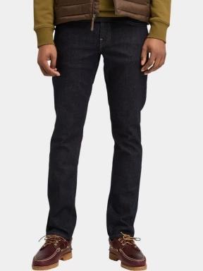 Timberland Indigo Stretch Denim Pant férfi farmernadrág fekete színben 1