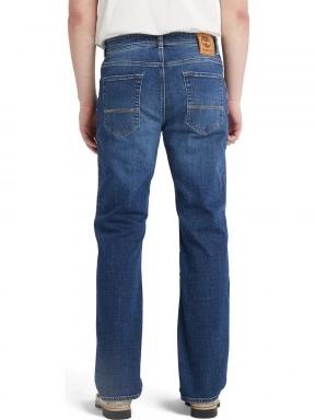 Timberland Indigo Stretch Denim Pant férfi farmernadrág kék színben 3