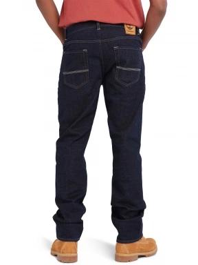 Timberland Indigo Stretch Denim Pant férfi farmernadrág sötétkék színben 3