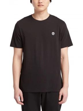 Timberland Ss Dunstan Tee férfi rövid ujjú póló fekete színben 1