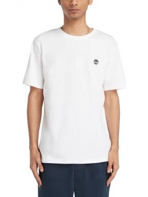 Timberland Ss Dunstan Tee férfi rövid ujjú póló fehér színben 1