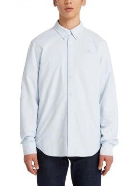 Timberland Oxford Shirt férfi hosszú ujjú ing világoskék színben 1