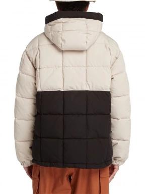 Timberland Pullover Puffer Jacket férfi utcai kabát barna színben 3