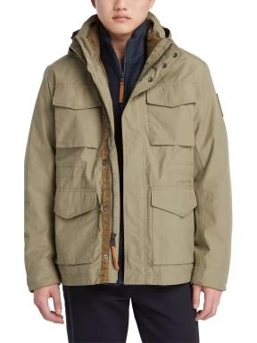 Timberland Abington WR 3In1 Field Jacket férfi utcai kabát zöld színben 1