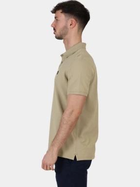Timberland Pique Short Sleeve Polo férfi galléros póló oliva színben 3