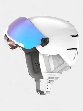 Atomic Savor Visor Stereo bukósisak fehér színben 3