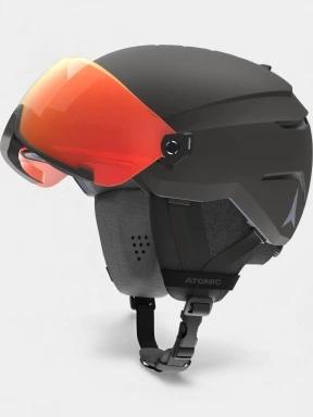 Atomic Savor Visor Photo bukósisak fekete színben 3