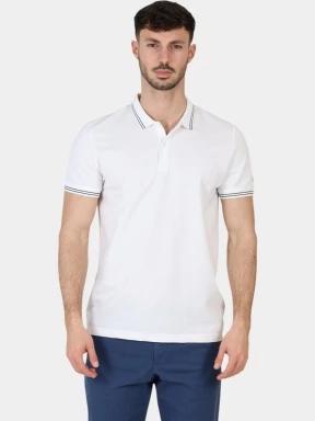 TBS Attonpol férfi galléros póló fehér színben 1