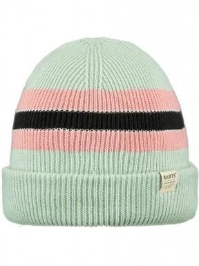Barts Melona Beanie kötött sapka zöld színben 1
