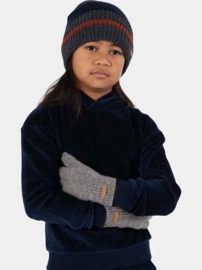 Barts Haakon Gloves Boys kesztyű szürke színben 3