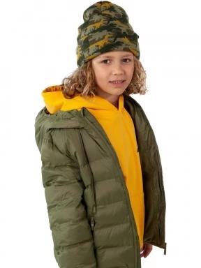 Barts Jeremiah Beanie kötött sapka zöld színben 3