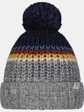 Barts Reggey Beanie bojtos sapka sötétkék színben 1