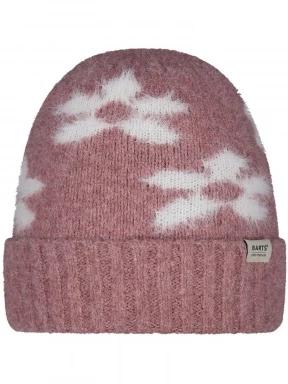 Barts Nive Beanie kötött sapka rózsaszín színben 1