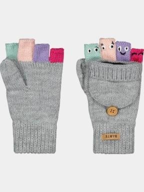 Barts Puppet Bumgloves kesztyű szürke színben 1