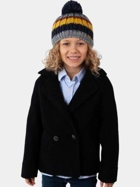 Barts Buck Beanie bojtos sapka szürke színben 3