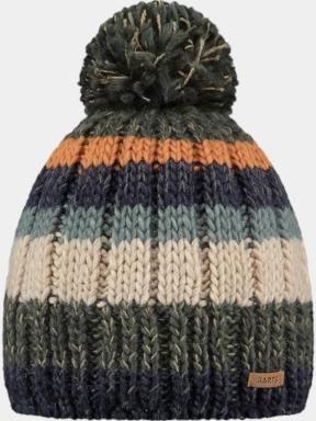 Barts Buck Beanie bojtos sapka oliva színben 1
