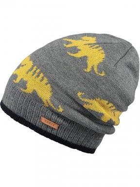 Barts Thorn Beanie kötött sapka szürke színben 1