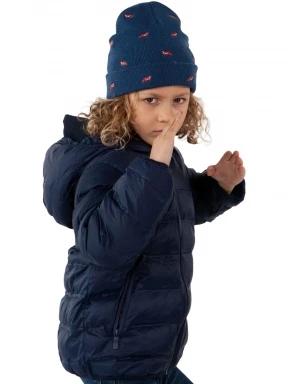 Barts Vinson Beanie Kids sapka kék színben 1
