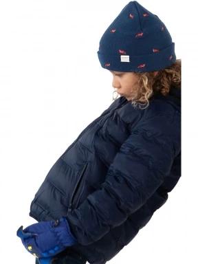 Barts Vinson Beanie Kids sapka kék színben 3