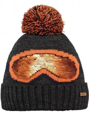 Barts Frient Beanie kötött sapka fekete színben 1