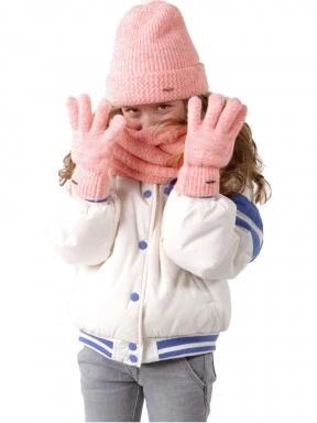 Barts Shae Gloves kesztyű rózsaszín színben 3