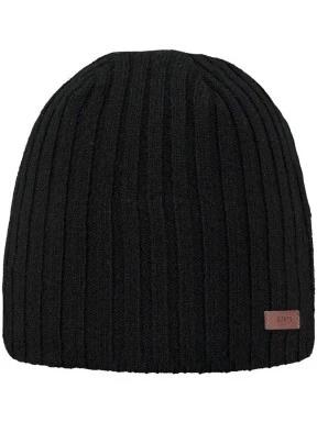 Barts Haakon Beanie férfi kötött sapka fekete színben 1