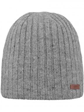 Barts Haakon Beanie férfi kötött sapka szürke színben 1