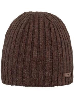 Barts Haakon Beanie férfi kötött sapka barna színben 1