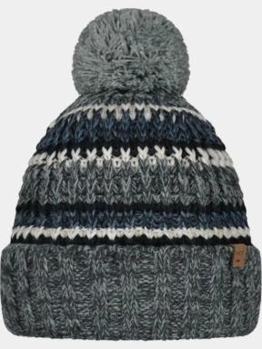 Barts Goser Beanie férfi bojtos sapka szürke színben 1