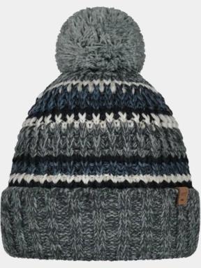 Barts Goser Beanie férfi bojtos sapka szürke színben 1