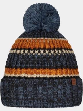 Barts Goser Beanie férfi bojtos sapka sötétkék színben 1
