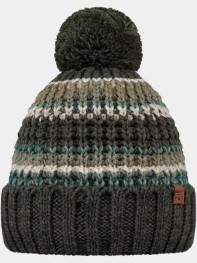 Barts Goser Beanie férfi bojtos sapka oliva színben 1